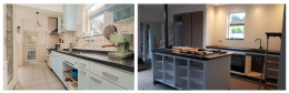 Breda verbouwing woning moderne keuken gietvloer bouwbegeleider bouwbegeleiding aannemer ontwerp ruimtelijk licht indeling